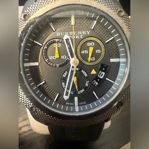 Burberry sport watch